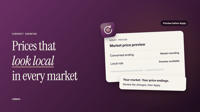 Turn converted prices into clean local prices in every market