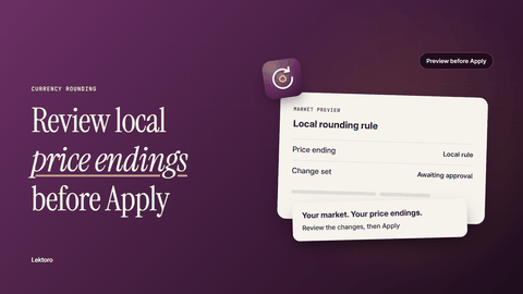 Turn converted prices into clean local prices in every market